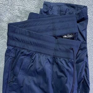 The‎ North Face Women's 2X Navy Blue Jogger Pants Athletic Casual Outdoorsy